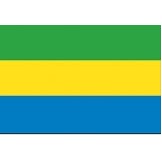 5'x8' Gabon U.N. Nylon Outdoor Flag - Style A