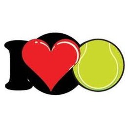 I Love Tennis Mighty Mini Magnet