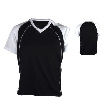 Adult Cool Mesh Soccer Jersey Shirt w/ Contrasting Raglan Sleeve