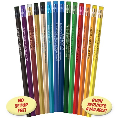 Sky Blue Hexagon Pencils