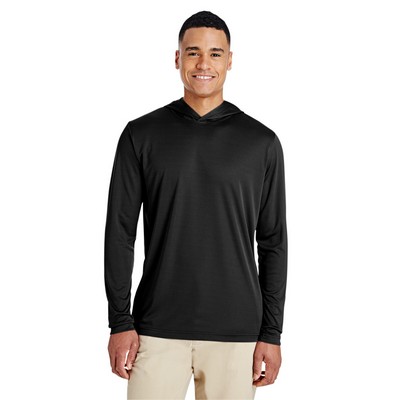 Team 365 Men's Zone Performance Long Sleeve Hooded T-Shirt