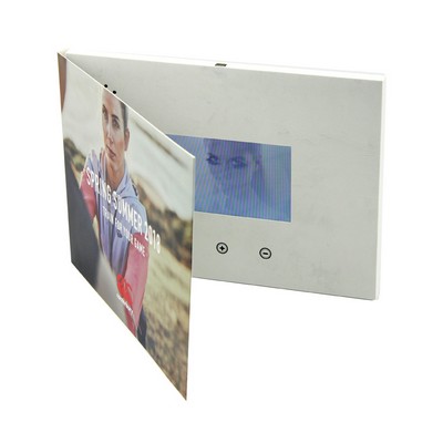 256MB 4.3" LCD A5 Size Bi-fold Video Brochure