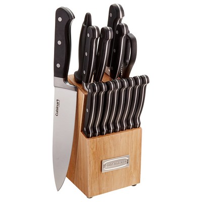 Cuisinart® 16-Piece Triple Rivet Collection Stainless Steel Cutlery Block Set