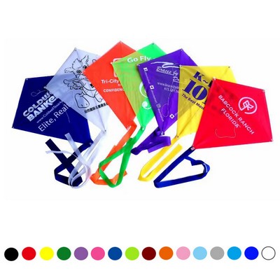Solid Color High Performance Outdoor Diamond Kite for Family Fun