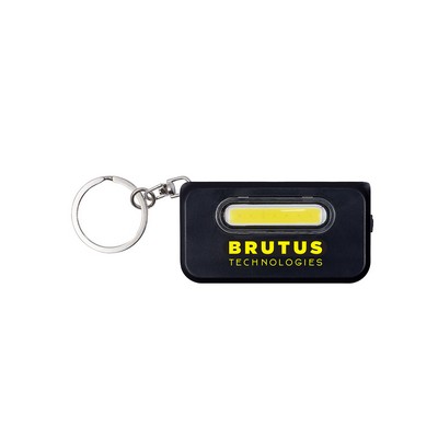 COB Flashlight With Safety Whistle