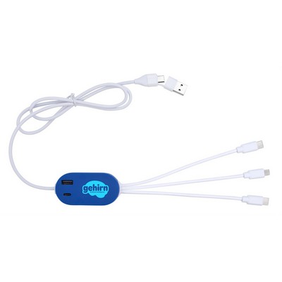 Good Value™ DualLink Charging Cable 2A with USB Hub