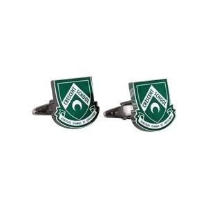 Brass Cufflinks - Custom Shape with Screen Print