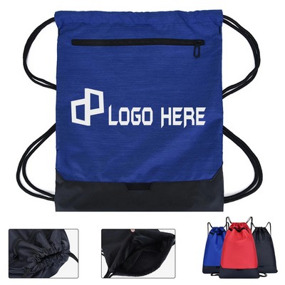 13.39X18.11" Oxford Fabric Drawstring Backpack