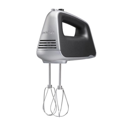 Proctor Silex Hand Mixer, 5 Speeds Plus Boost, 1.3 Amp Dc Motor - Black And Silver