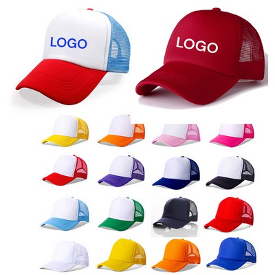 Foam Mesh Back Trucker Cap