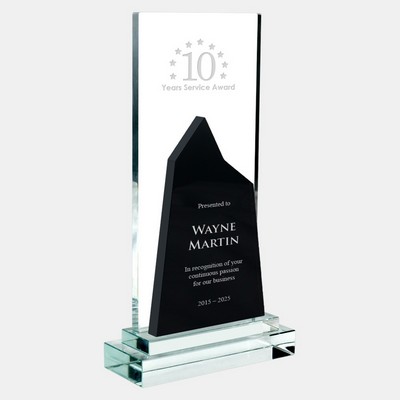 Black Mountain Award with Clear Base