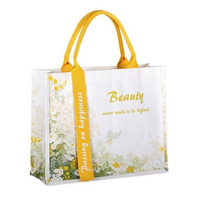 Natural Canvas Shopping Tote
