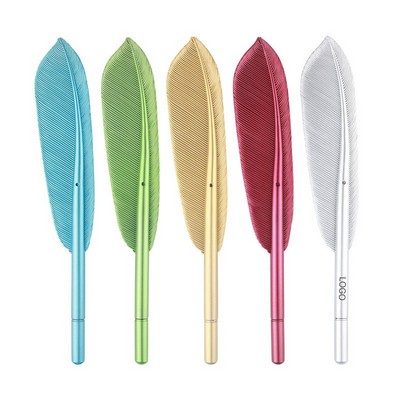 Retro Style Feather Quill Pen Goose Feather Gel Pen Black Signature Writing Pen