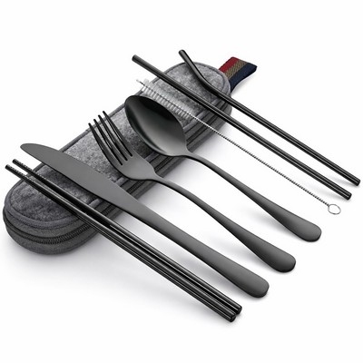Utensil Set with Storage Bag