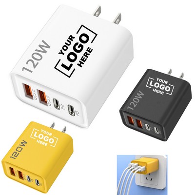 Universal Compatibility 4-Port USB Wall Charger PD Fast Charger