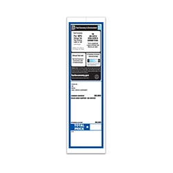 PEEL n SEAL™ 3 1/8" X 11" Custom Interior Addendum Sticker
