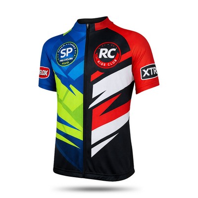 Custom Dye Sublimated Cycling Jersey Shirt