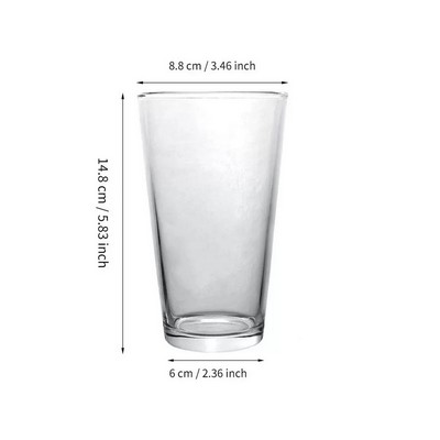 Stackable 16oz Beer Glasses