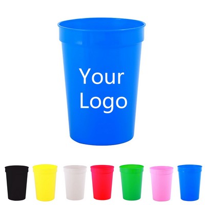 12oz Reusable Plastic Stadium Cups