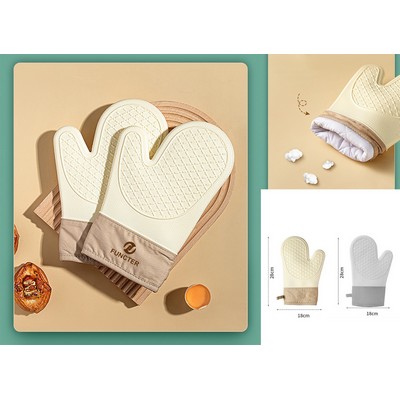 One pcs Silicone Heat Resistant Cooking Gloves Kitchen Oven Mitt for Cooking