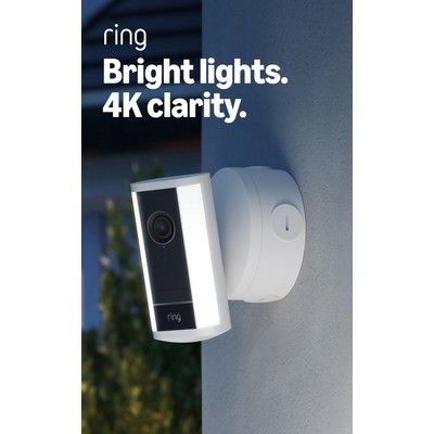 Spotlight Cam Pro, PoE (2nd Gen) - White) (4K)
