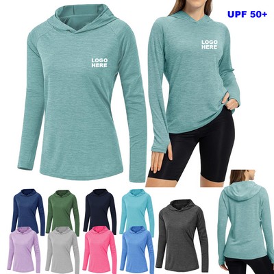 Custom Women's UPF 50+ Sun Protection Hoodie