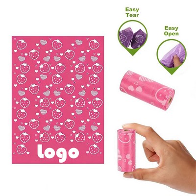 8-Roll Biodegradable Pet Waste Bags