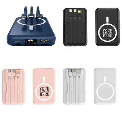 MOQ 50 Wireless 10000mAh MagSafe Power Bank
