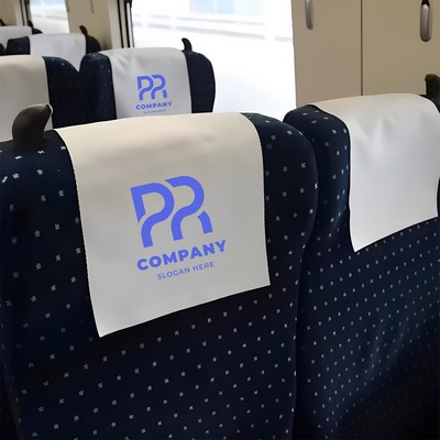 Cover Bus Aircraft Train Plane Universal Fabric Seat Headrest