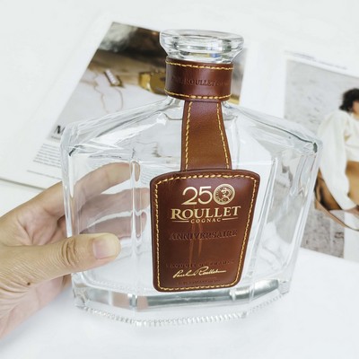 Custom Leather Bottle Tag