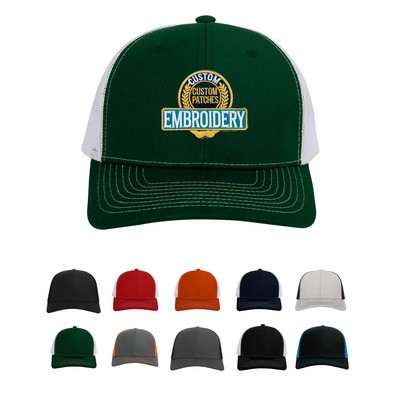 112 Style 6 Panel Snapback Trucker Cap