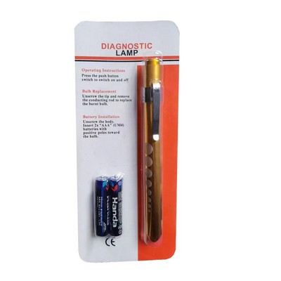 Aluminum LED Medical Pen Light