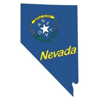 Nevada Battle Born Promotional Magnet w/ Strip Magnet (12 Square Inch)