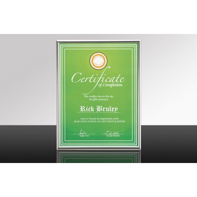 ACHIEVE: Metal Framed Certificate Wall Frame