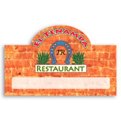 Full Color 50 Mil Name Badge (2"X3.125") Rectangle W/Bump