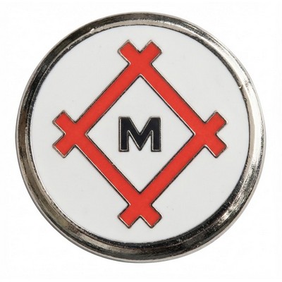 Ball Marker 1" ColorQuick Flat Back