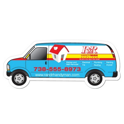 20 Mil. Magnet For Indoor Use - (Van)