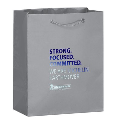 Matte Laminated Euro Totes Hot Stamped
