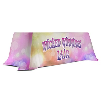 Table Throw (Full-Color Dye-Sublimation, Sewing) 6'