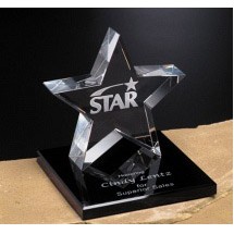 Tapered Star on Base 5"