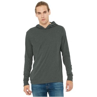 BELLA+CANVAS ® Unisex Jersey Long Sleeve Hoodie.