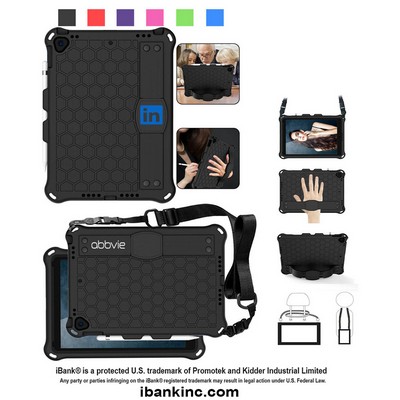 iBank ® Shockproof Case with Carrying Strap compatible with iPad A16 10.9" (2025)