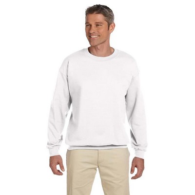 Gildan 180 - White Sweatshirt - Full-Color Imprint