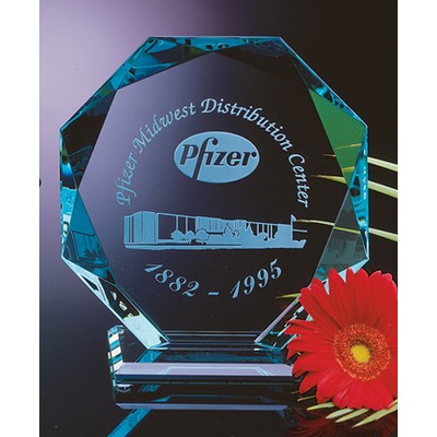 8" Jade Octagon Award