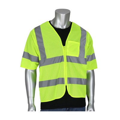 PIP® Class 3 Dual Sized Value Mesh Hi-Viz Vest