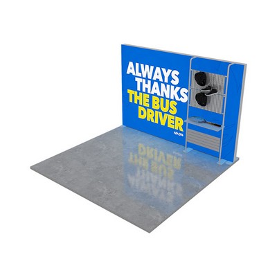 10' Backlit Trade Show Display - Design 6 (Double Sided)