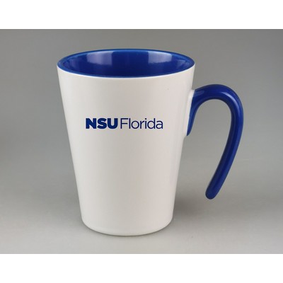Two-Tone Ceramic Coffee Mugs