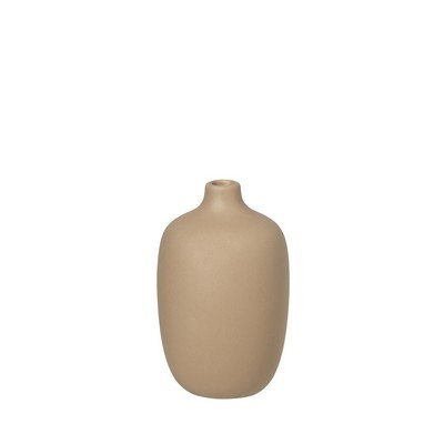 Blomus Ceola Vase Ceramic 3 X 5 - Nomad Beige