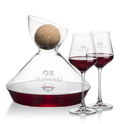 Woodbury Carafe w/Cork Stopper & Bretton Wine