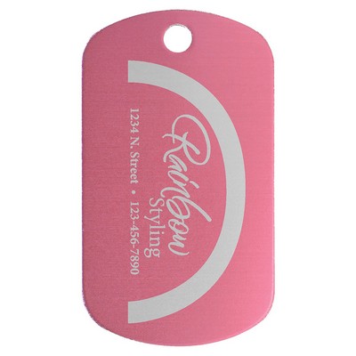 Anodized Aluminum G.I. Tag